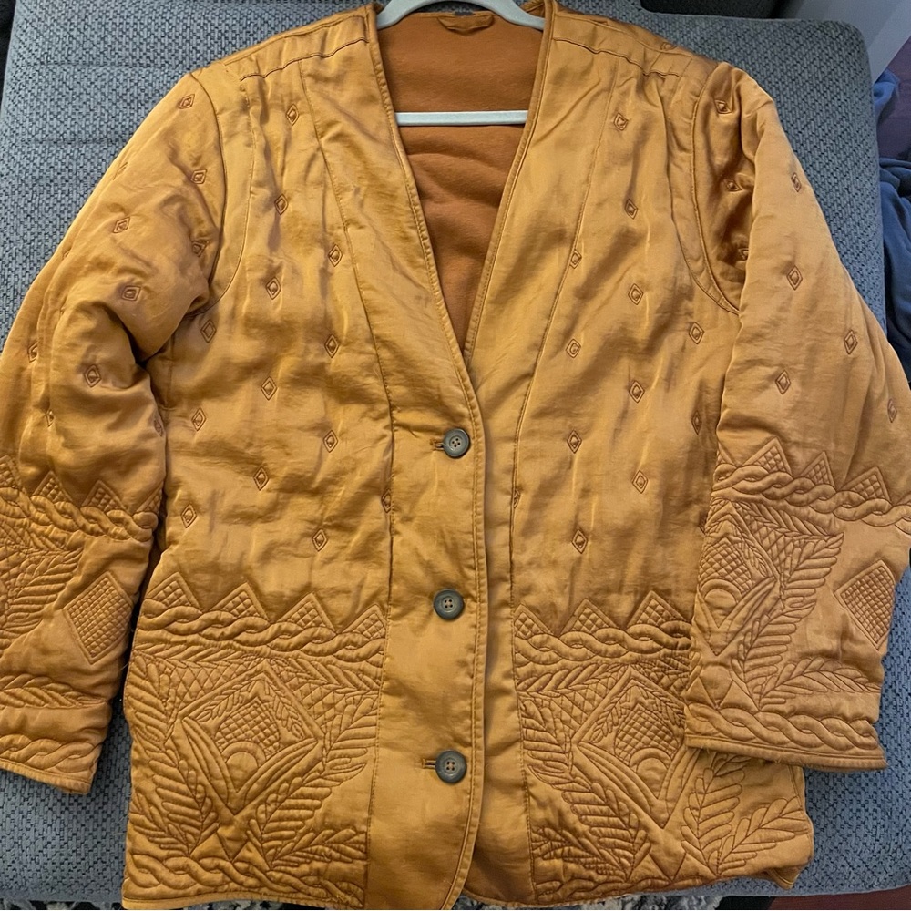 ‼️sold‼️Free people jacket (aces high liner)